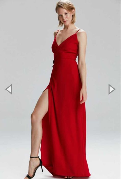 Официална/Бална червена рокля