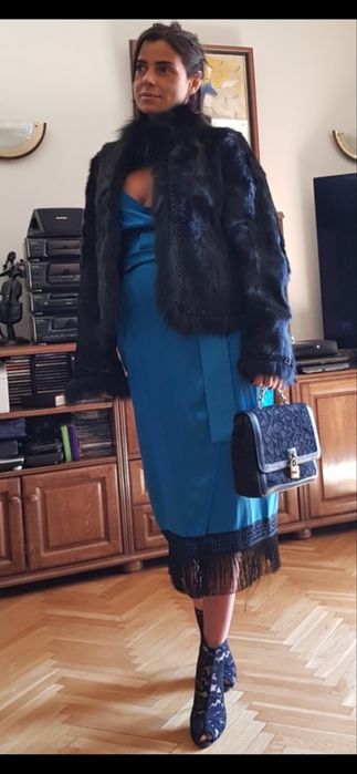 Hermes  палто яке косъм