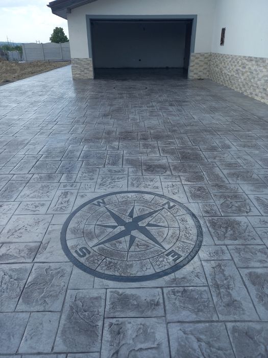 Beton amprentat  Vâlcea