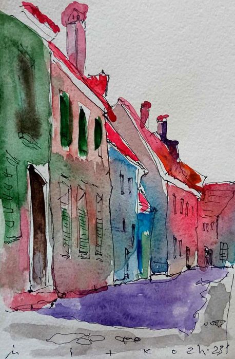 Картини, акварел