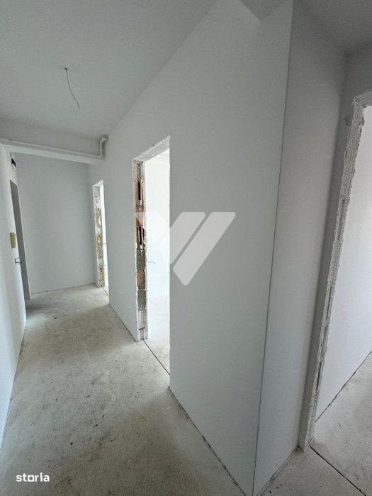 Apartament nou 2 camere etaj 3 balcon si debara - zona Doamna Stanca