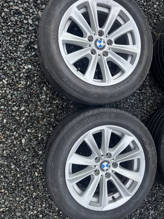 Jante bmw R17 5x120 cu anvelope de vara