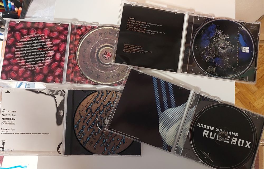 Продам cd диски аудио