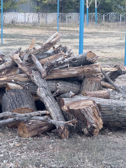 Дрова рубленные.