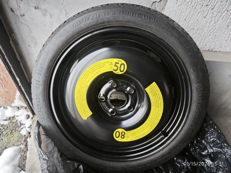 Roată rezerva slim R19