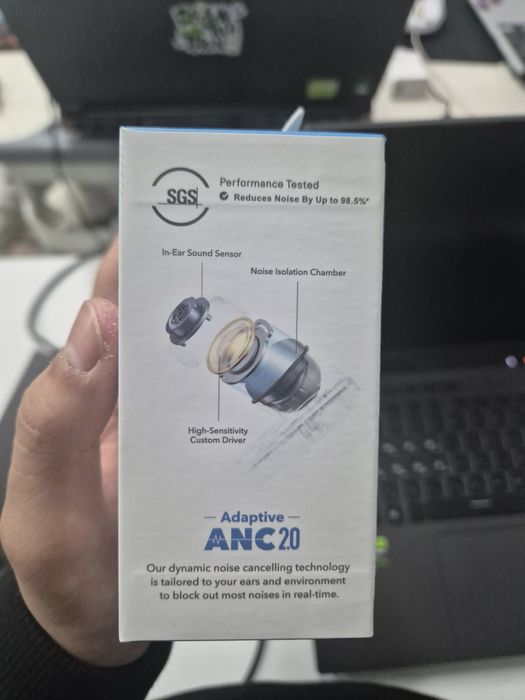 Новые наушники Soundcore liberty 4 nc