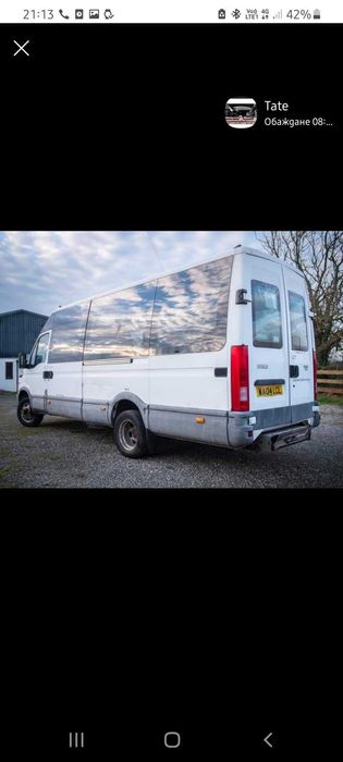 Голям микробус Ивеко Дейли - Iveco Daily, пътнически и товарен