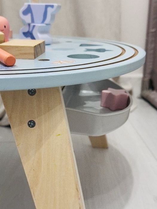 Интерактивна дървена масичка за игра