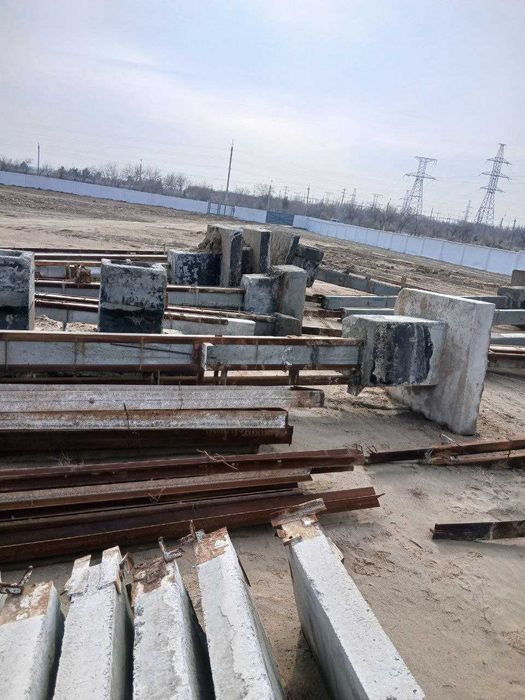 Б/у бетонное здание ферма колонны плиты