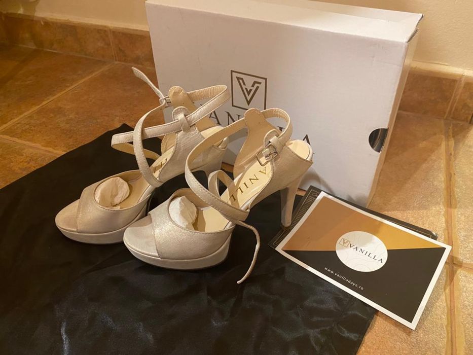 Vand Sandale Elegante Vanilla 34