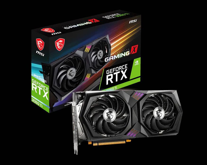 Видеокарта MSI RTX 3060ti gaming OC