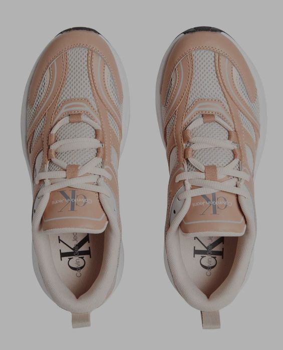 Дамски маратонки Calvin Klein retro tennis mesh ml