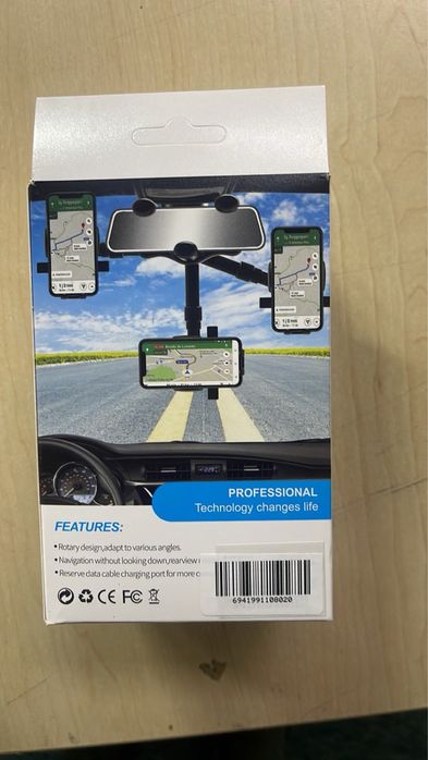 suport auto cu prindere la oglinda