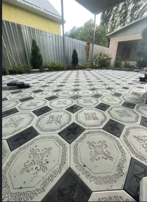 Укладка брусчатки