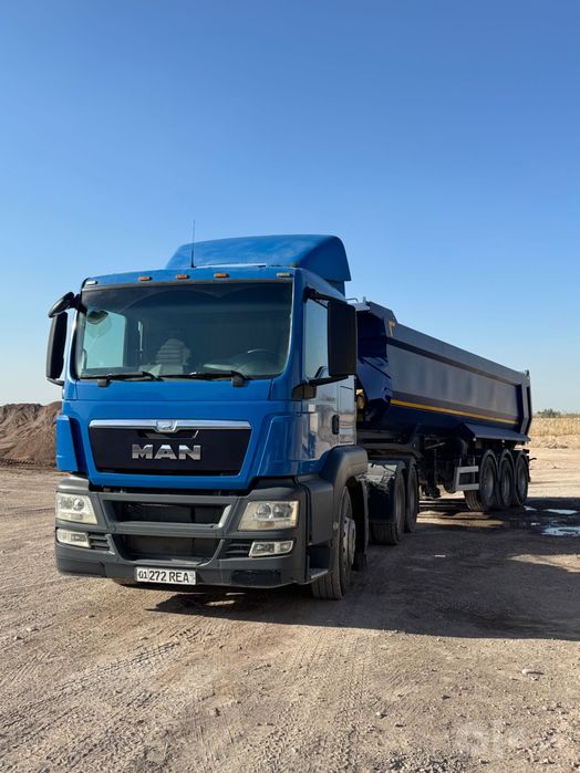 man tgs 26.400 uzautotrailer pritsep bn