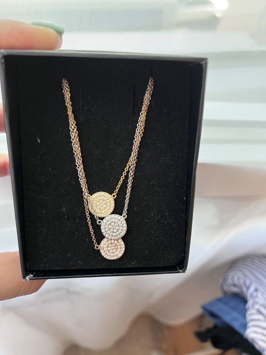 Колие с камъчета от циркон