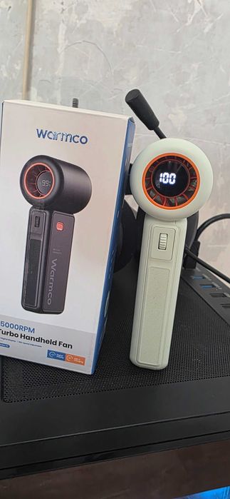 Чисто нов Warmco Turbo Handheld Fan