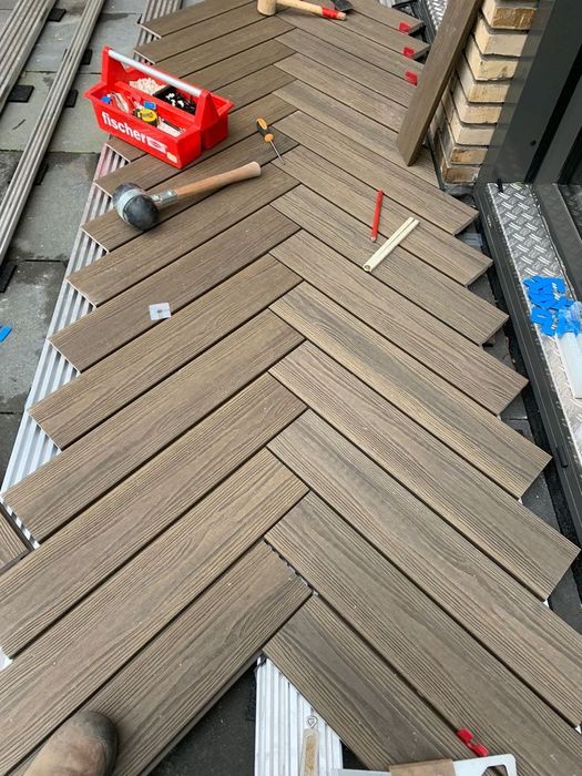 Дпк декинг террасная  доска монтаж