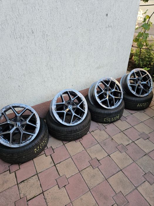 Jante VW/Audi R17 5x112 cu Anvelope Vară