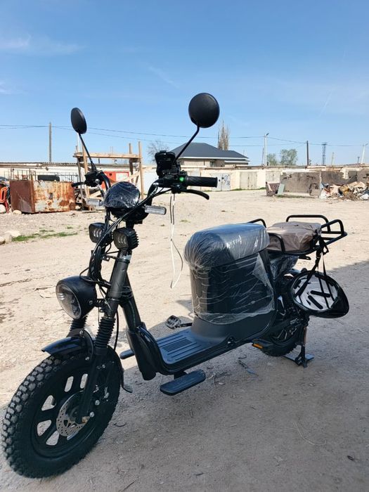 Электровелосипед курьерский 60v 65a почти новый