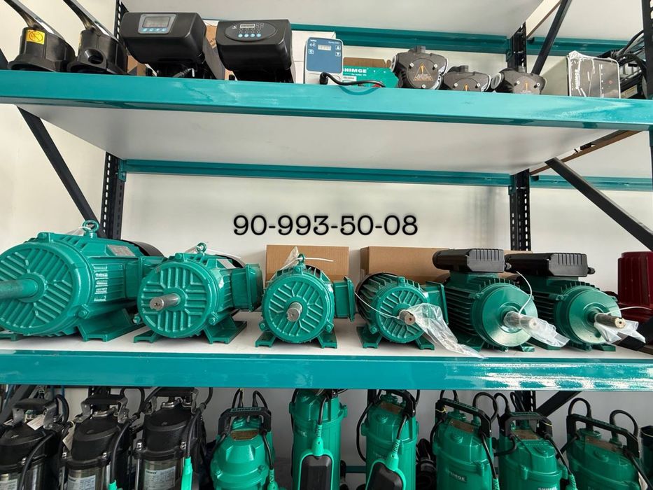 Компрессорлар учун мотор 1,5 квт ва 15 квт гача. SAAB 3000 оборот