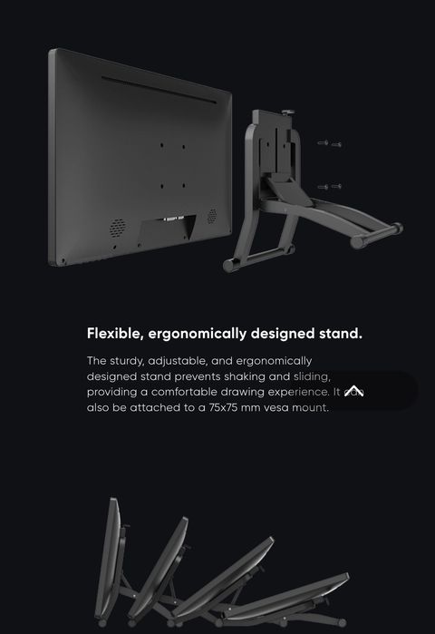 Monitor Touch/Tabletă Grafică Mare Profesională