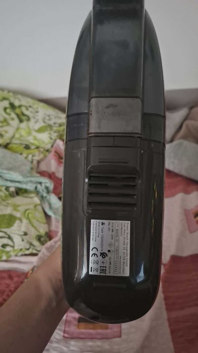Aspirator de mana Bosch BHN16L, 14,4 V Li-Ion, Autonomie 40 min, 2 trepte de putere, gri