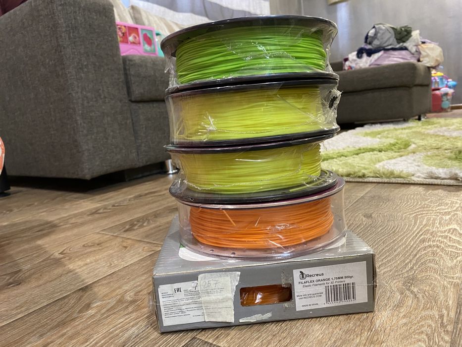 Гибкий Пластик для 3D принтера FilaFlex