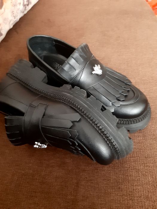 Mocasini piele dama Nevalis