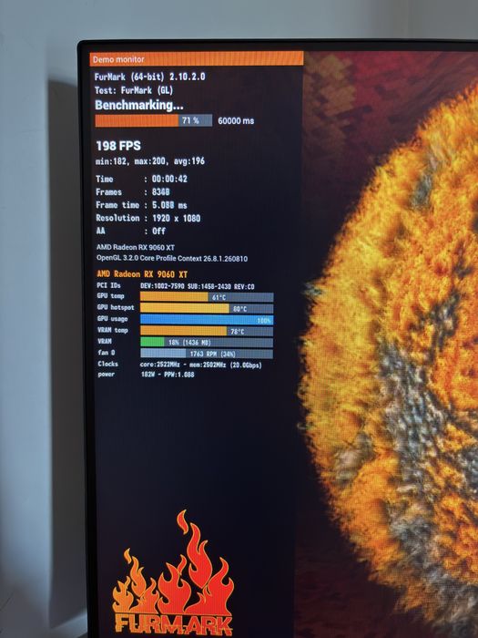 Gigabyte RX 9060 XT 8GB GDDR6 128 bit GAMING OC