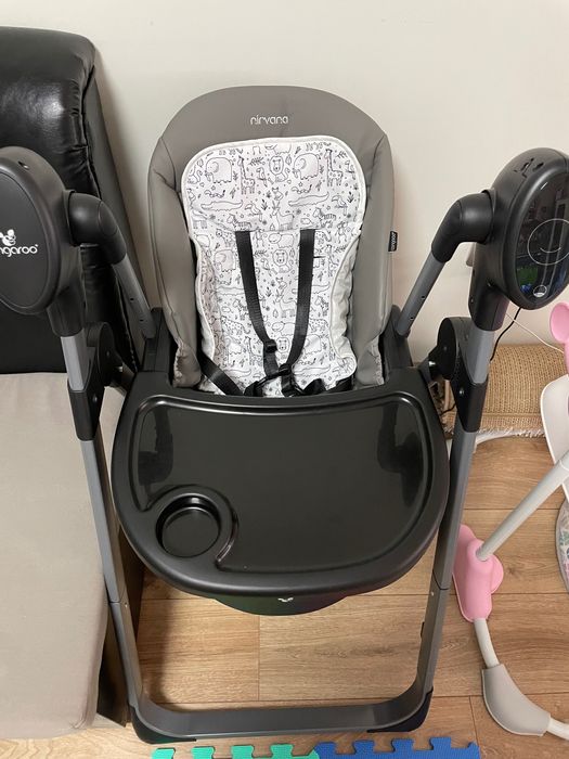 Комбиниран стол за хранене и люлка Cangaroo Nirvana