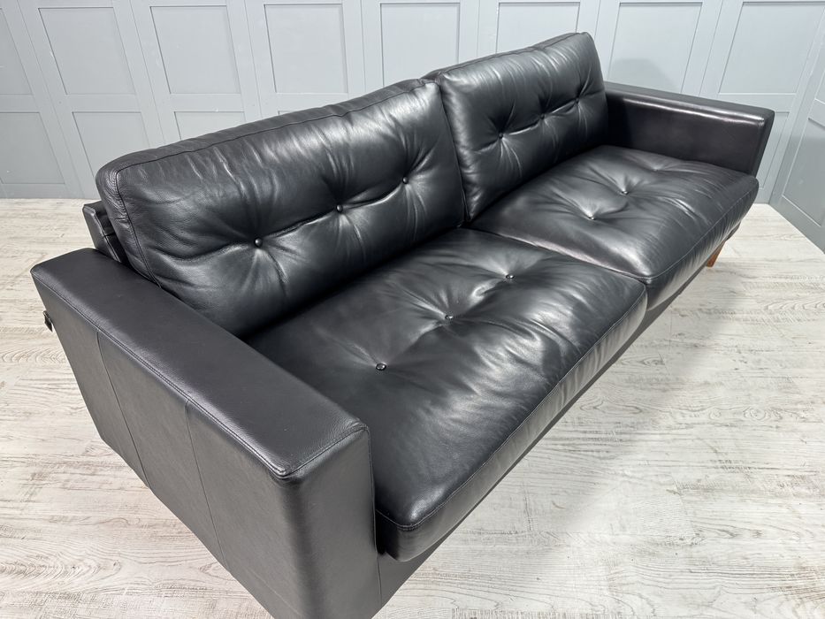 Датски кожен диван 3-ка Hjort Knudsen К106