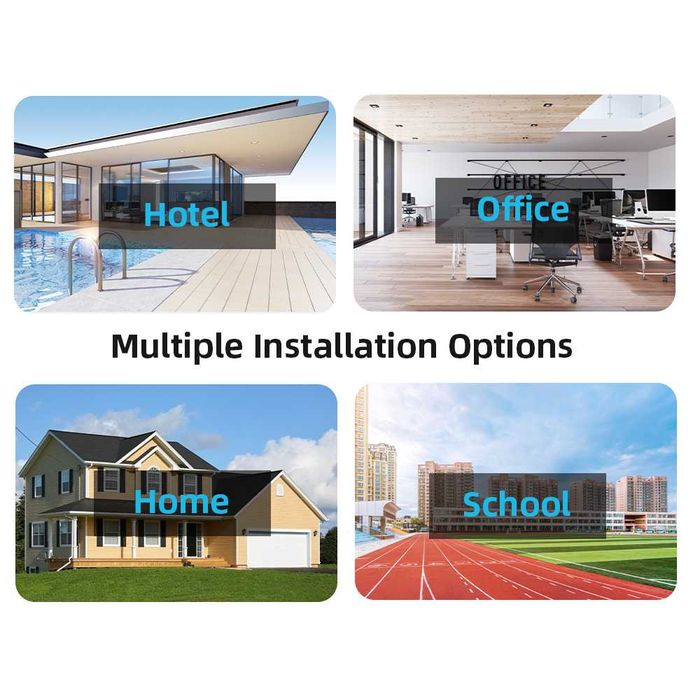 6 MP Двойна IP камера WiFi iCSee безжична проследяване