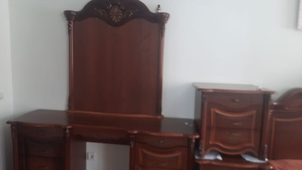 Спальный кровать с тумбами