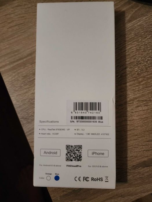 OUKITEL BT20 Military Smart Watch AMOLED