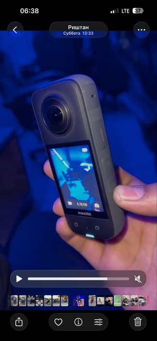 Insta 360 x 3 srochna sotiladi