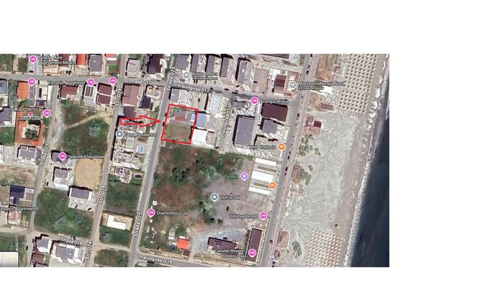 Oportunitate de investitie -Teren vanzare Mamaia Nord zona Mackerel