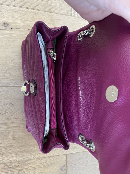 Кожена чанта Rebecca Minkoff