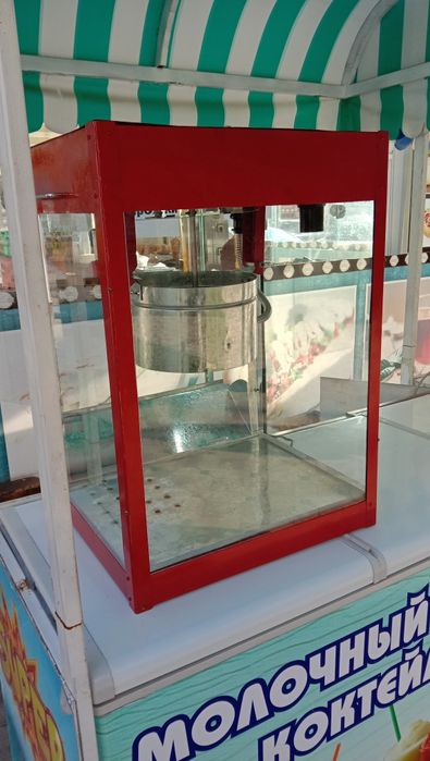 Янги Попкорн аппарат сотилади чикаришига гап йук 100 фоиз гарантия.