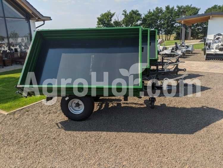 Remorcă basculantă de 1,5-3 tone cu un singur ax / Francini