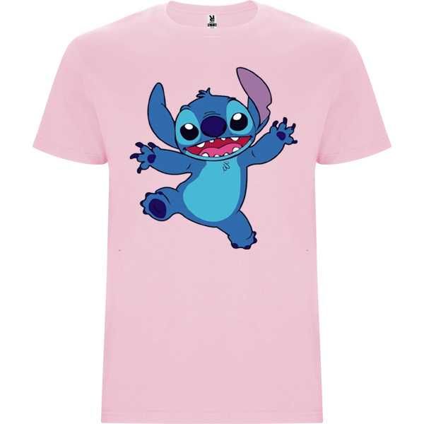 Нова детска тениска с героя Стич (Funny Stitch), в четири цвята
