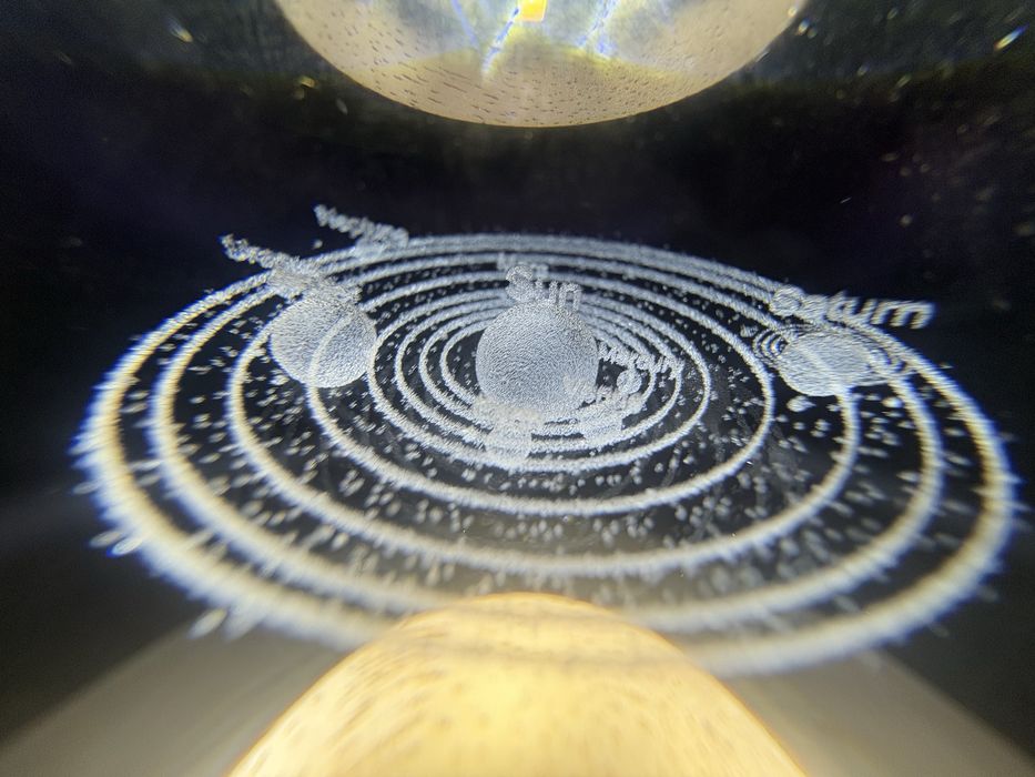 3D Ночник-сфера светильник