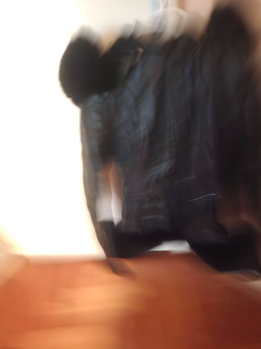 Vand 2 geci imitatie piele cu blanita