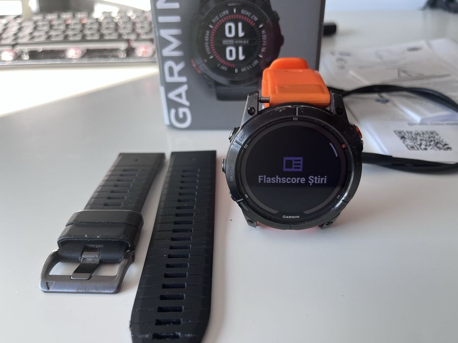 Garmin fenix 7x pro solar 51 garantie ian 2028!