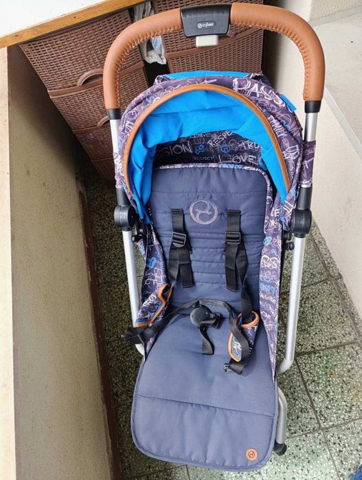 Детска лятна количка Cybex Eezy S Values for Life Trust blue 2019 синя