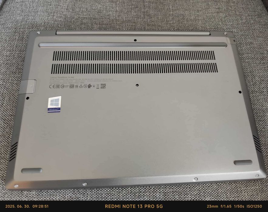 Laptop Lenovo Thinkbook 14-IML, I5 gen10, 8Gb Ram, ssd 256!Ușor,superb