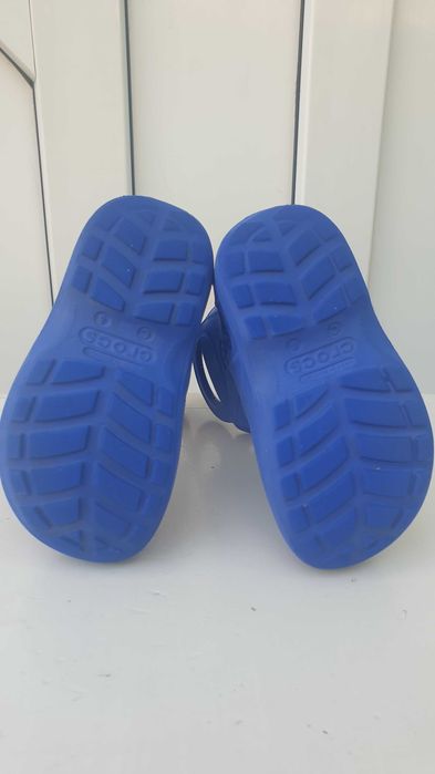 Vand cizme cauciuc CROCS C8 albastri