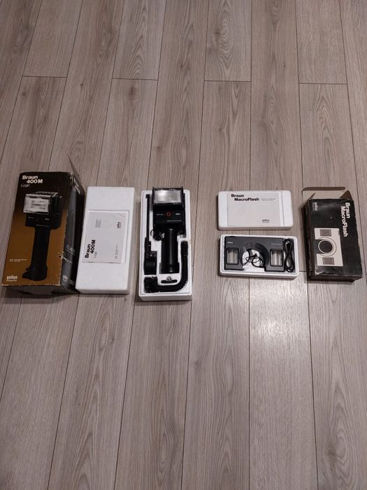 Vand Blitz Braun 400 M Logic si Braun Macro Flash