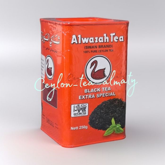 Alwazah Tea Чай Черный Премиум Цейлон 250гр Кара жапырақты шай
