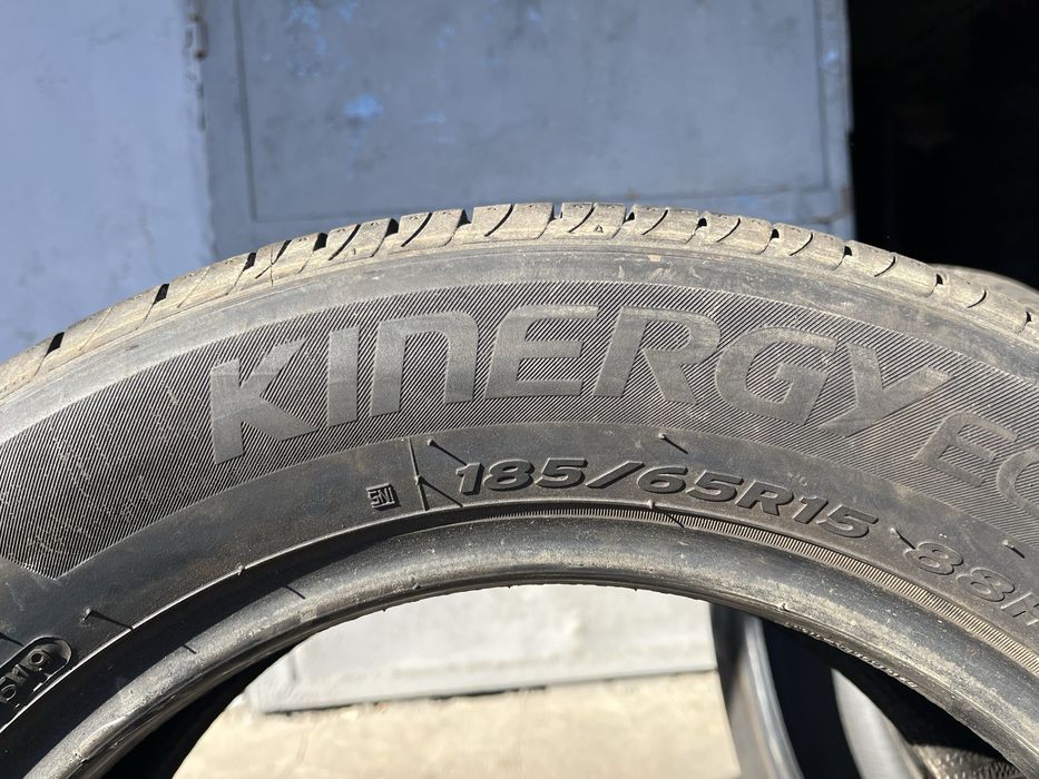 2 бр. летни гуми 185/65/15 Hankook 7 mm DOT 4519